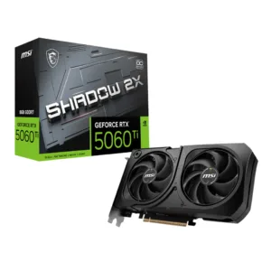VGA MSI GeForce RTX 5060 Ti 8G SHADOW 2X OC PLUS (0281) - https://clickgaming.com.ar