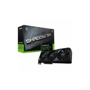VGA MSI GeForce RTX 5070 Ti 16G SHADOW 3X OC (7184) - https://clickgaming.com.ar