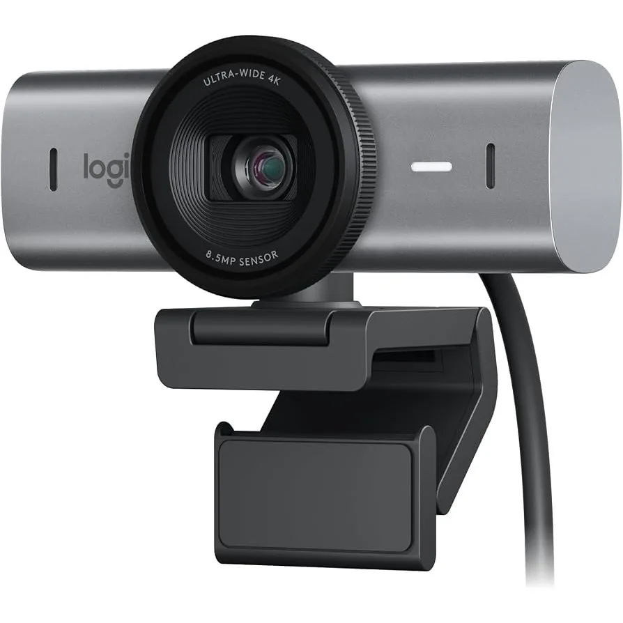 Web Cam Logitech MX Brio Black Ultra HD 4K 960-001548 - https://clickgaming.com.ar