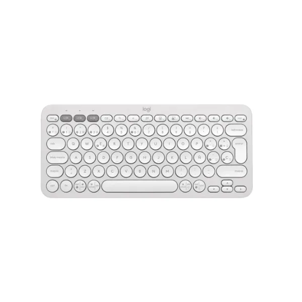 TECLADO LOGITECH BLUETOOTH K380S PEBBLE WHITE 920-011784