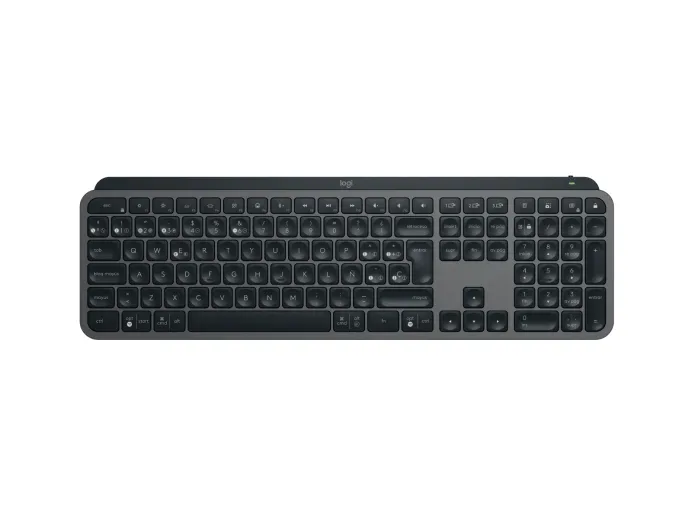 TECLADO LOGITECH WIRELESS MX KEYS GRAPHITE SPANISH 920-011561
