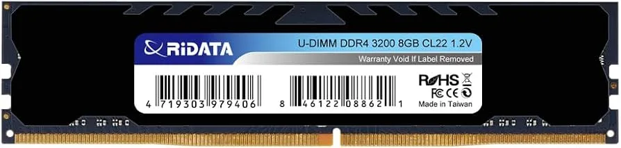 MEMORIA RAM DDR4 8GB 3200MHZ RIDATA