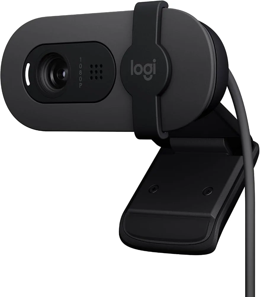 Cámara Web Logitech Brio 100 Negra