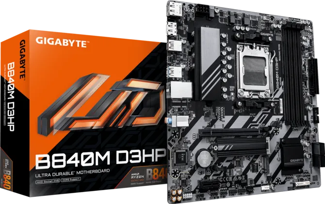MB GIGABYTE AM5 B840M D3HP DDR5 BOX M-ATX