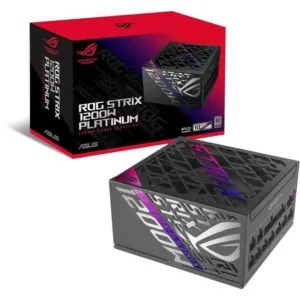 FUENTE 1200W ASUS 80 PLUS ROG STRIX 1200P PLATINUM - https://clickgaming.com.ar
