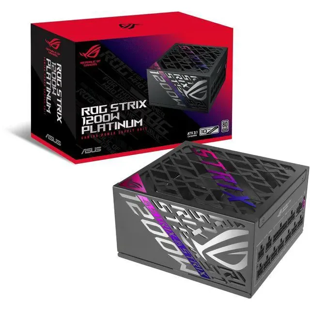 FUENTE 1200W ASUS 80 PLUS ROG STRIX 1200P PLATINUM