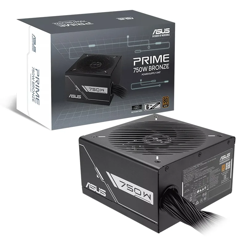 FUENTE GAMER ASUS PRIME 750W BLACK - https://clickgaming.com.ar