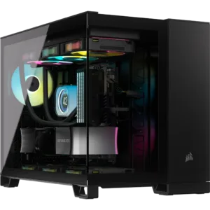 GABINETE CORSAIR 2500X TG Mid-Tower Dual Chamber Black - https://clickgaming.com.ar