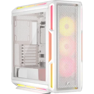 GABINETE CORSAIR iCUE LINK 5000T LX RGB Mid Tower blanco - https://clickgaming.com.ar