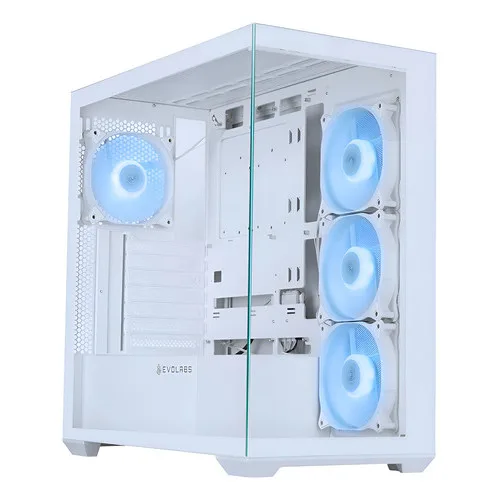 GABINETE EVOLABS PROGRESSION WHITE - 4 FAN ARGB
