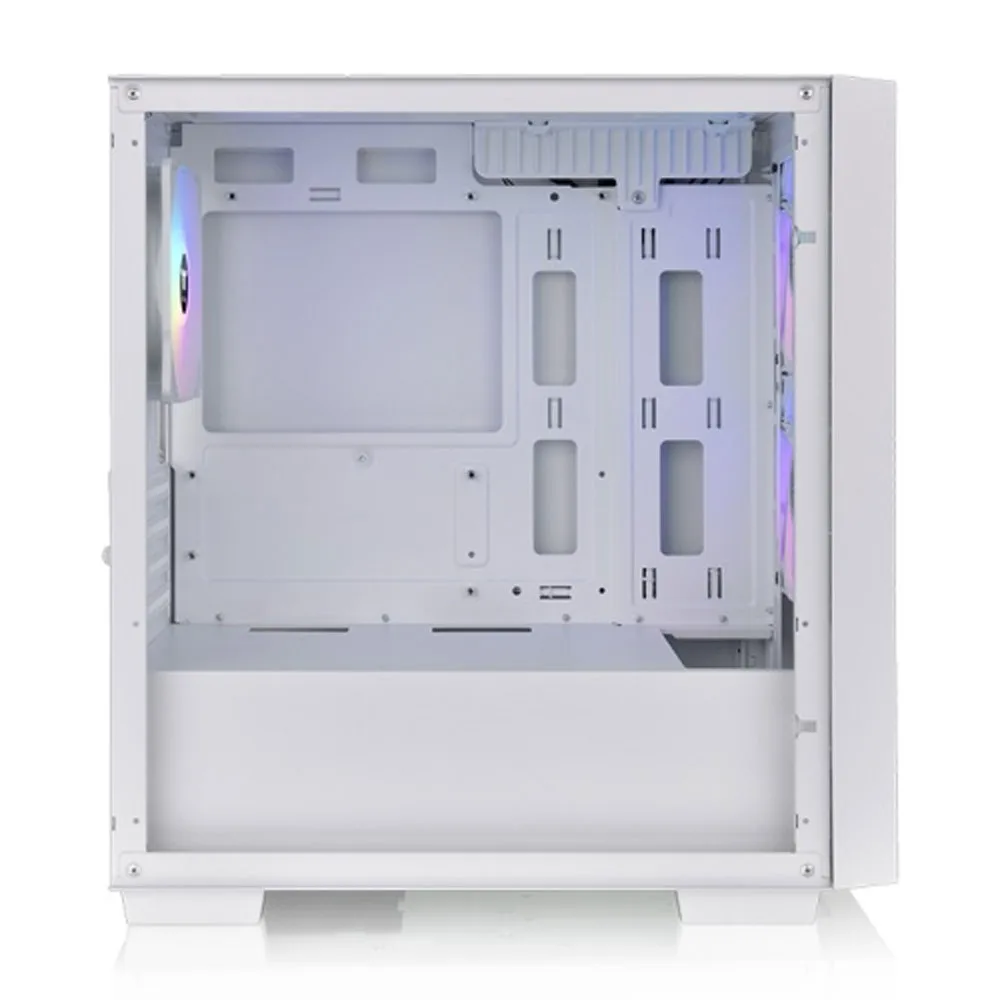 GABINETE THERMALTAKE VERSA H16 TG ARGB SNOW WHITE - https://clickgaming.com.ar