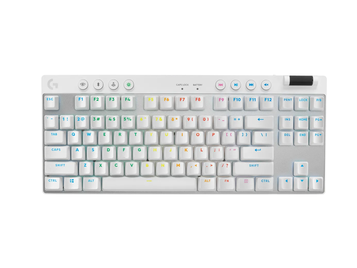 Teclado Logitech PRO X TKL White Lightspeed 920-012143