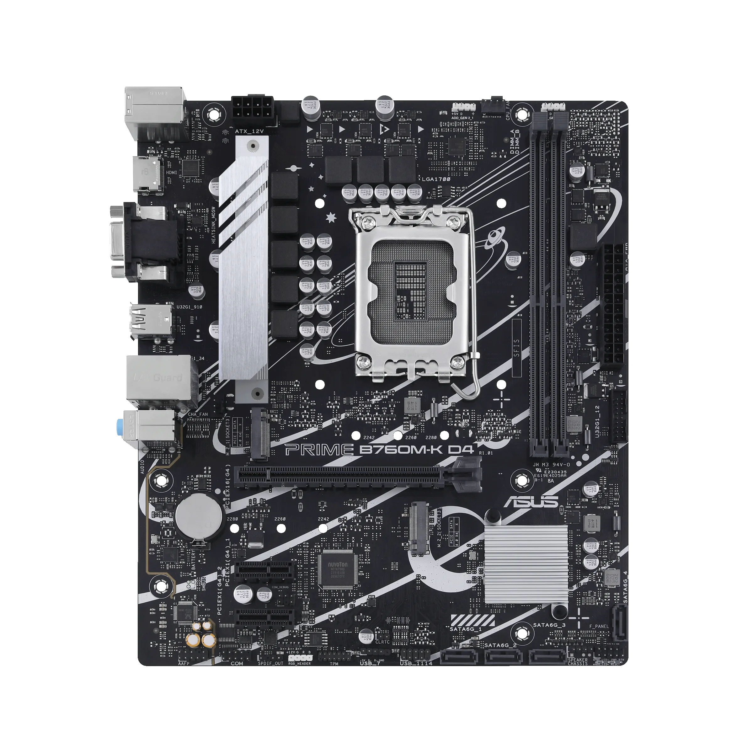 MOTHER ASUS (LGA1700) B760M-K
