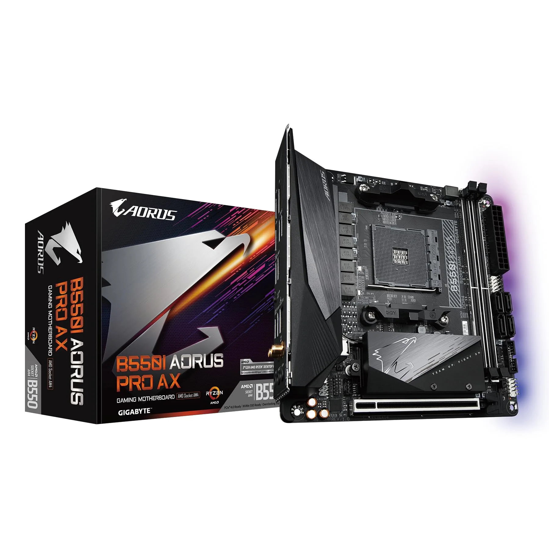MOTHER GIGABYTE (AM4) B550I AORUS PRO AX