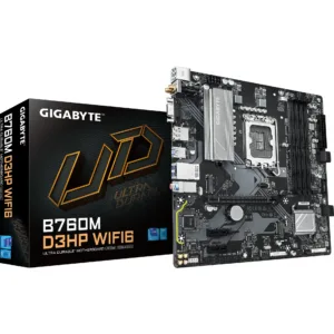MOTHER GIGABYTE (LGA1700) B760M D3HP WIFI6 - https://clickgaming.com.ar