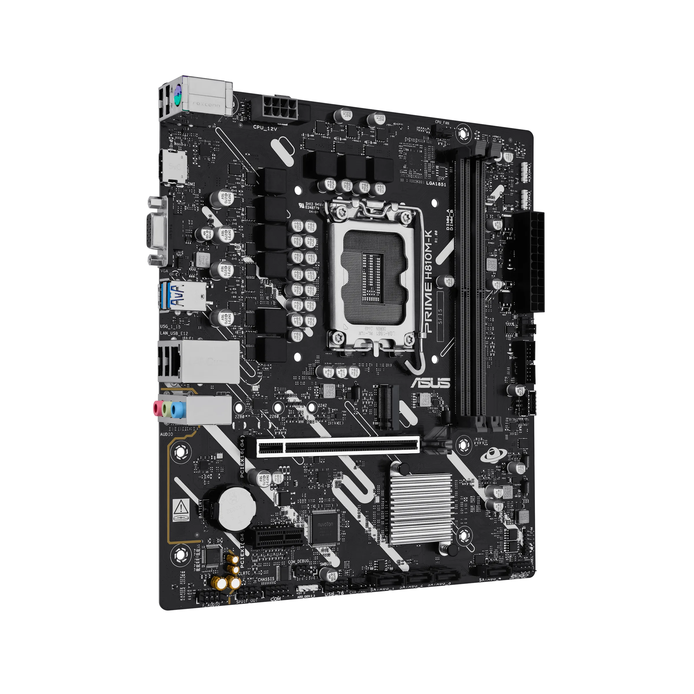 MOTHERBOARD ASUS PRIME H810M-K LGA 1851 DDR5