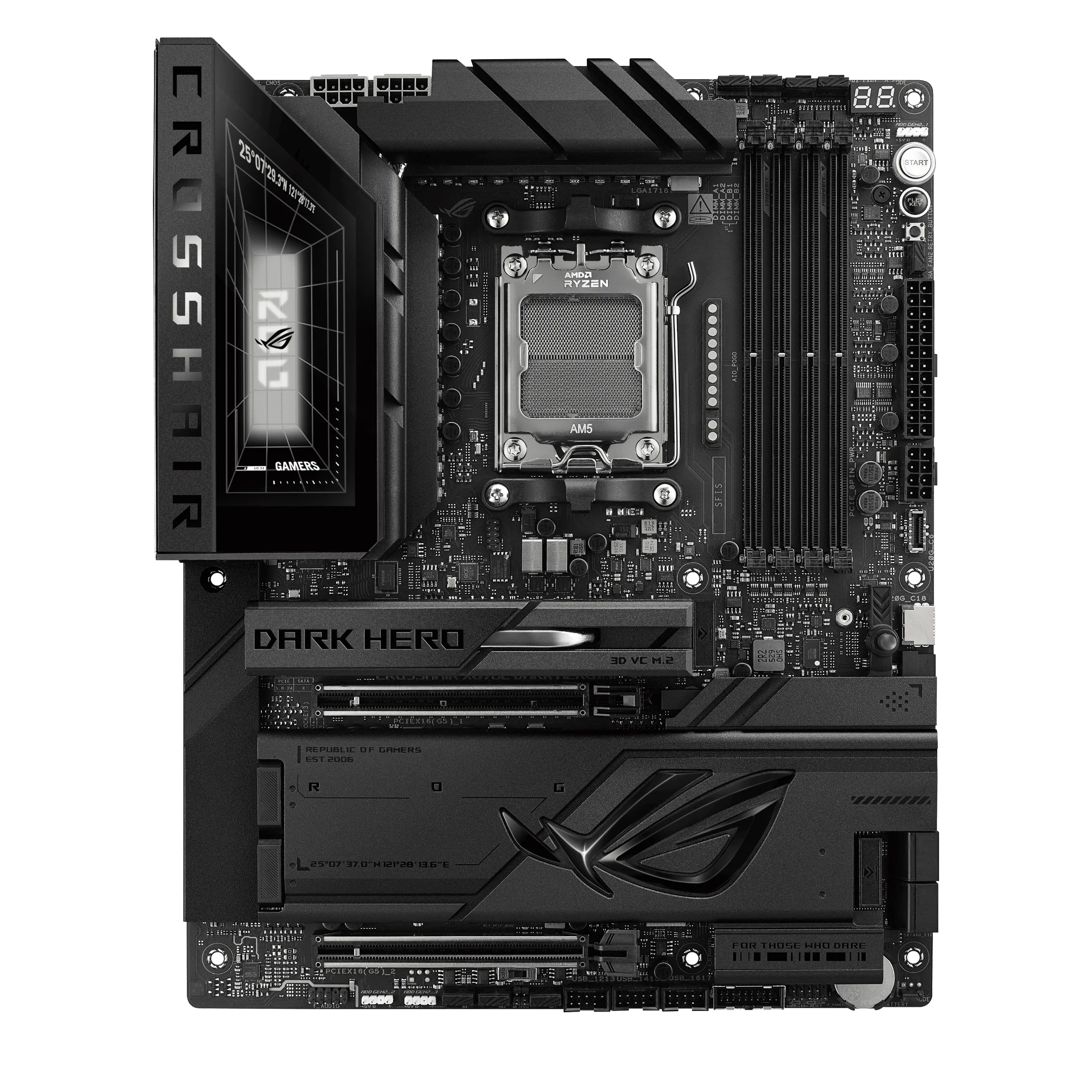 MOTHERBOARD ASUS ROG CROSSHAIR X870E DARK HERO AM5