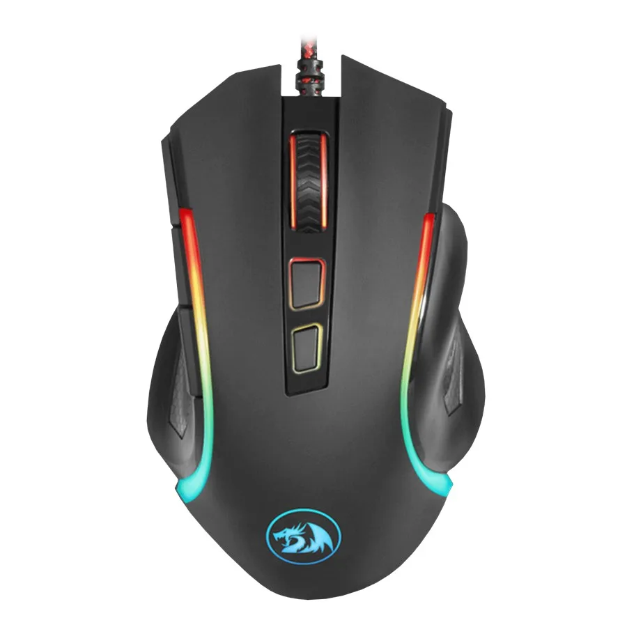 Mouse Redragon Griffin M607 RGB Negro - https://clickgaming.com.ar