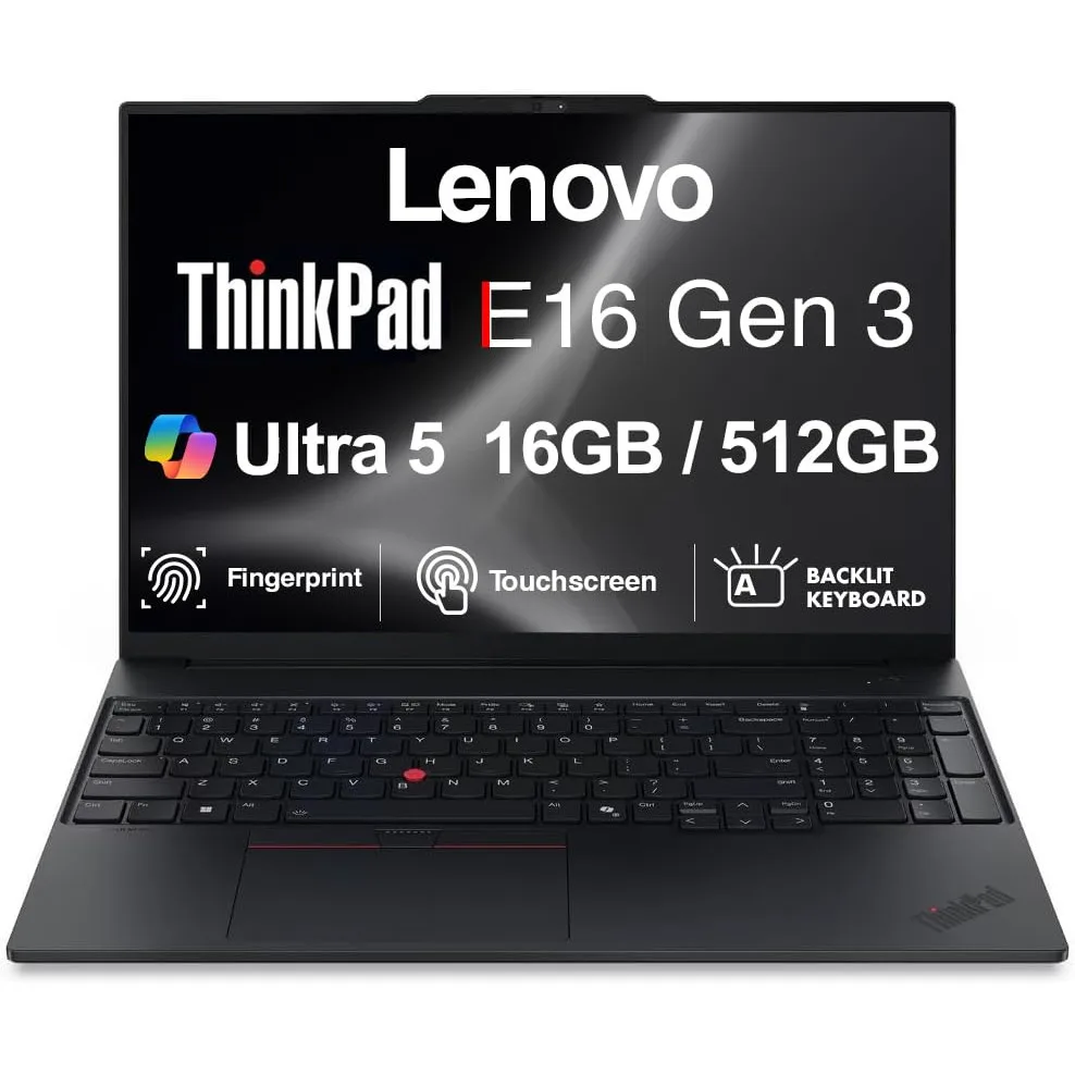 NB LENOVO 16 E16 C5-220U 16GB SSD512 GTIA 3OS