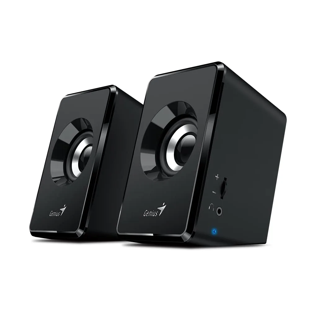 PARLANTES GENIUS SP-U125 USB BLACK - https://clickgaming.com.ar