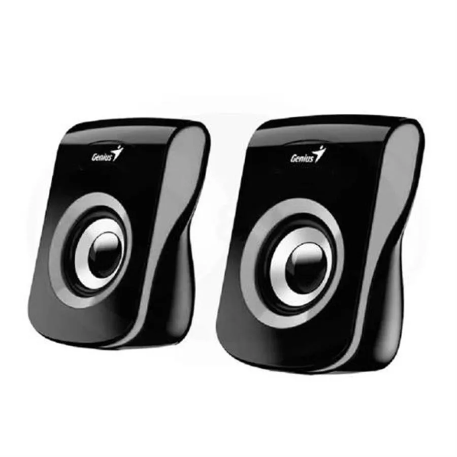PARLANTES USB GENIUS SP-Q180 GRIS - https://clickgaming.com.ar