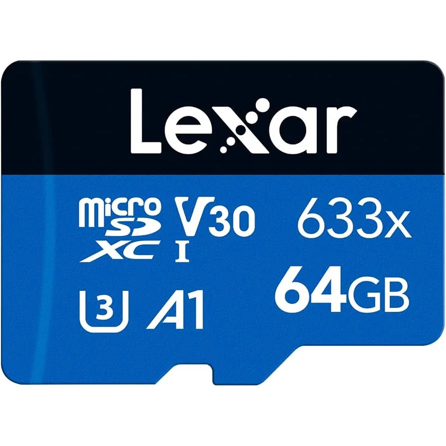 Tarjeta microSDXC Lexar 633x 64GB UHS-I C10 sin adaptador - https://clickgaming.com.ar