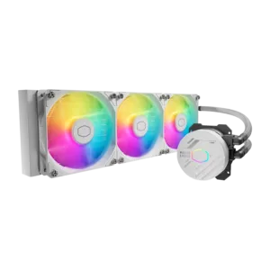 WATER COOLER MASTER MASTERLIQUID 360 CORE NEX ARGB BLANCO - https://clickgaming.com.ar