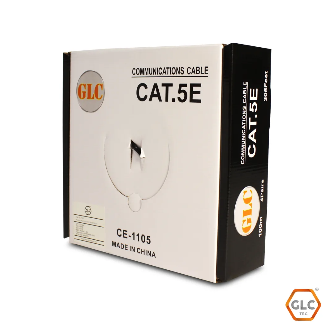 CABLE UTP CAT.5E GLC EXTERIOR X 100 MTS