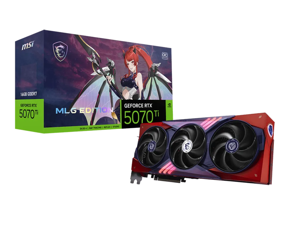 VGA MSI GEFORCE RTX 5070 TI 16G MLG EDITION OC (0088)