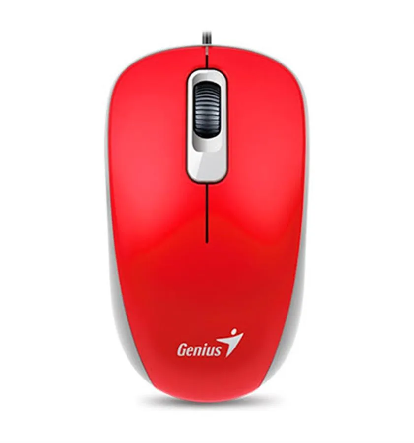 MOUSE GENIUS DX-110 USB RED
