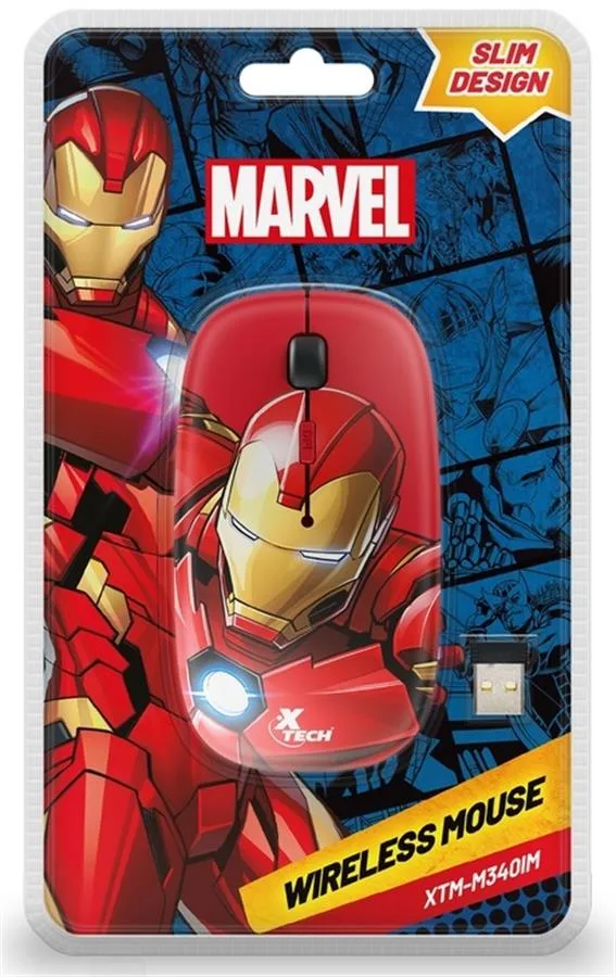 MOUSE IRON MAN X-TECH INALAMBRICO