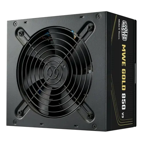 FUENTE COOLER MASTER MWE GOLD 850W 80 PLUS NM FR A/AR CORD