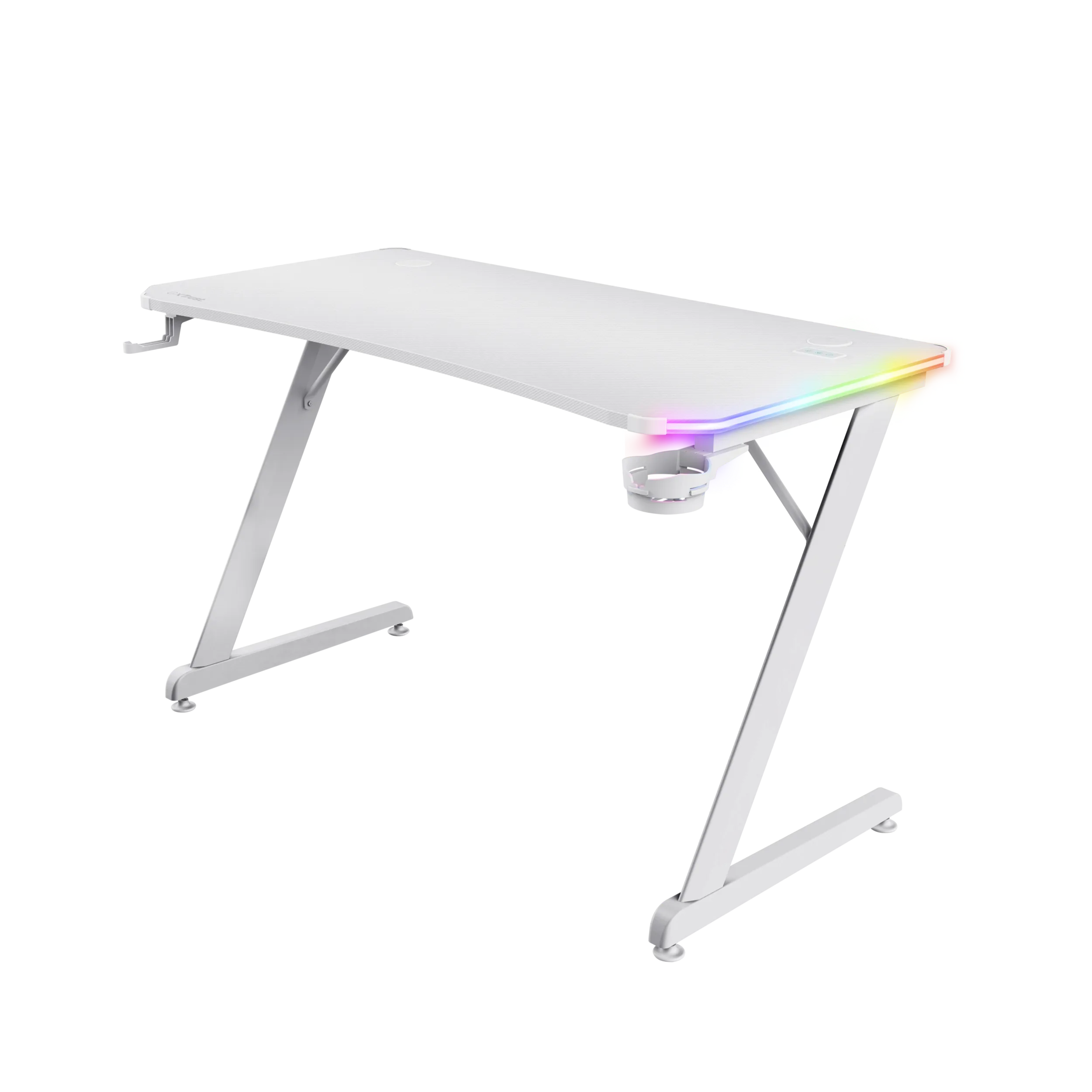 ESCRITORIO TRUST GXT709W LUMINUS RGB WHITE
