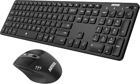 TEC+MOUSE WIRELESS DELL KM7321W BLACK