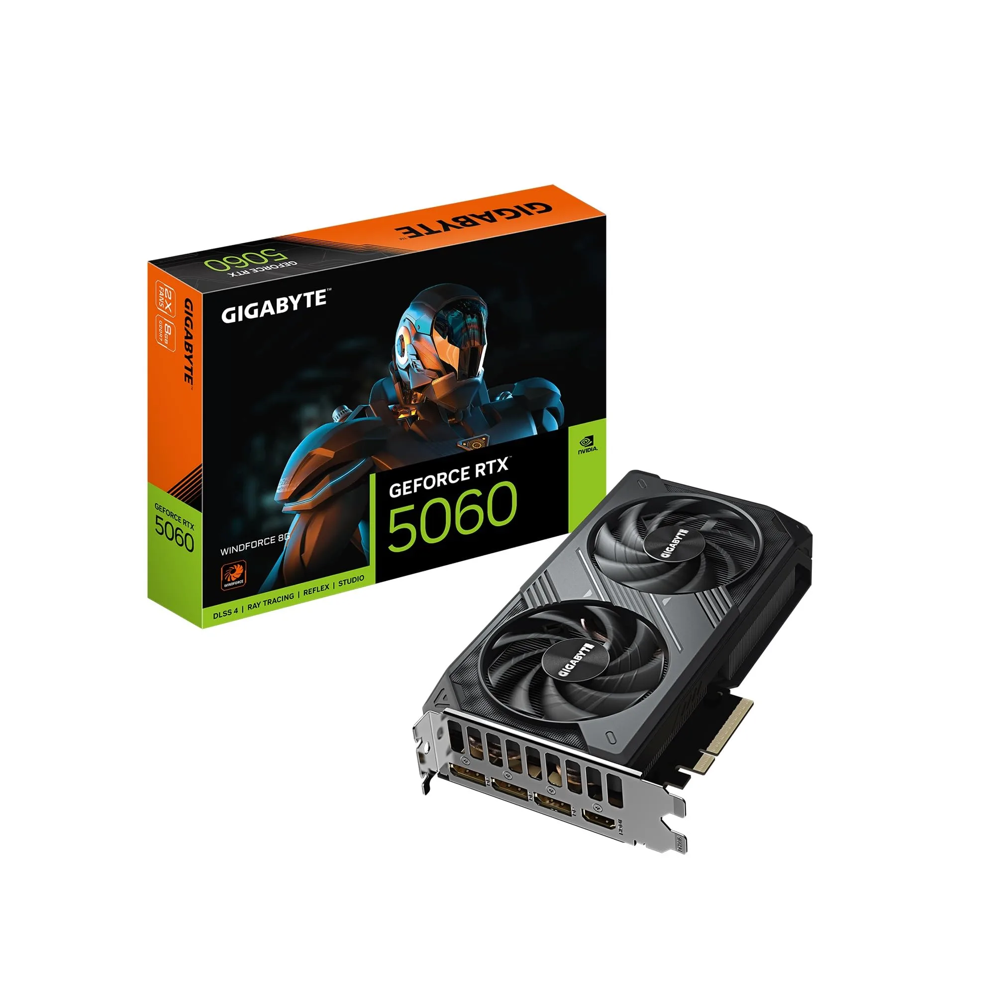 VGA 8GB RTX 5060 GIGABYTE WINDFORCE OC