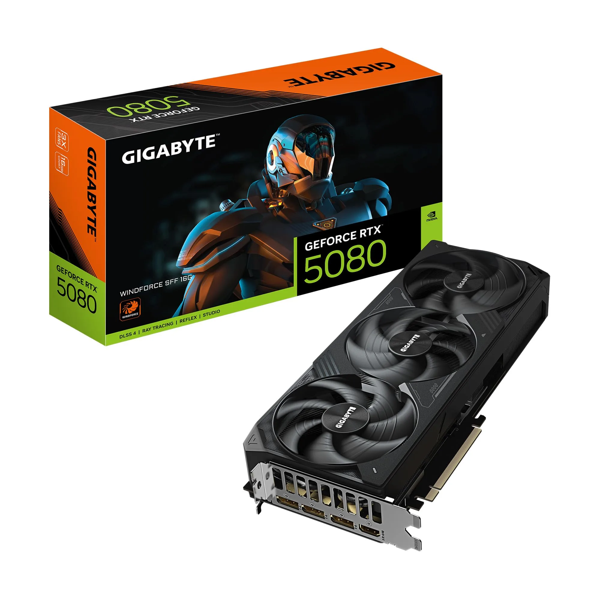 VGA GIGABYTE GEFORCE RTX 5080 WINDFORCE SFF 16G (5487)