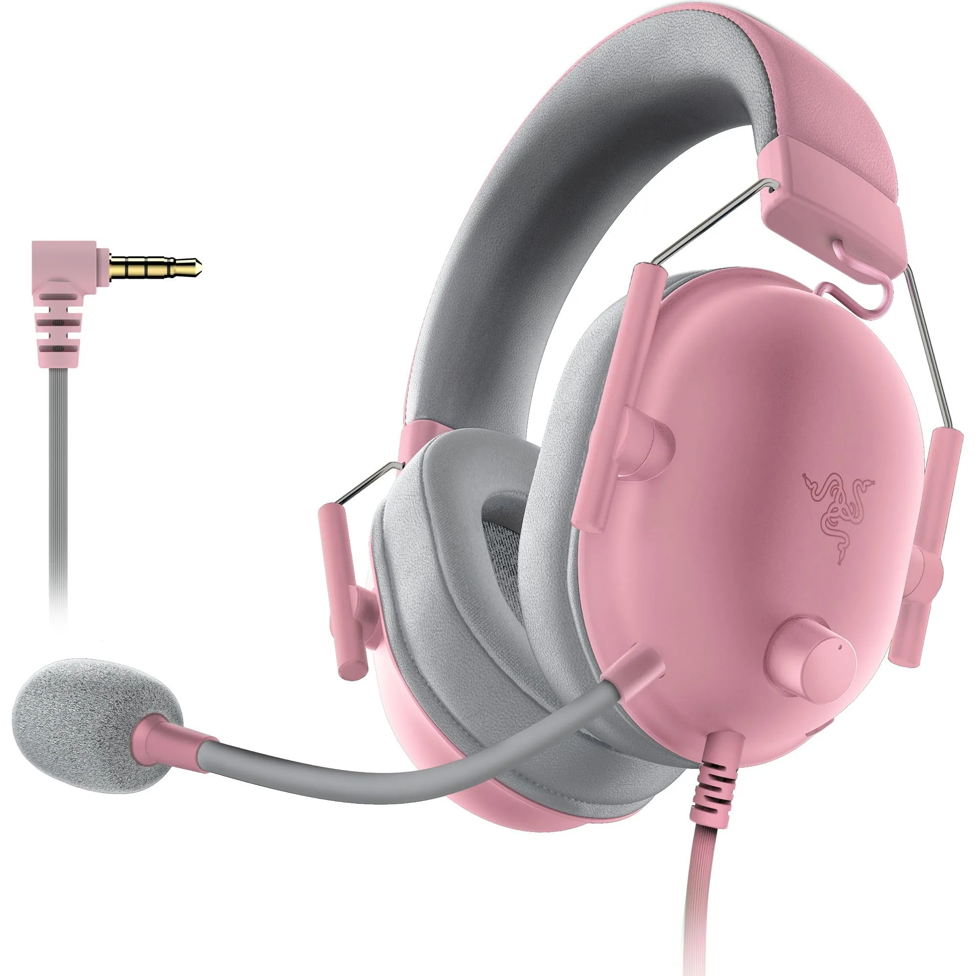 AURICULAR GAMER RAZER BLACKSHARK V2 X QUARTZ PINK
