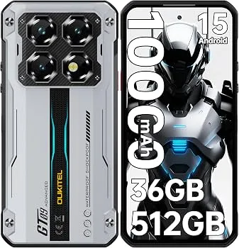 CELULAR OUKITEL WP60 8G+256G RUGGED GRADO MILITAR