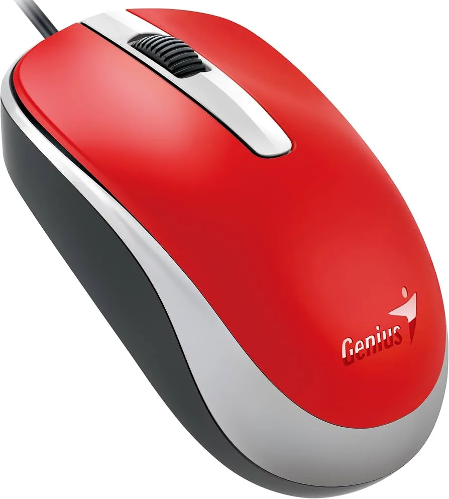 MOUSE GENIUS DX-120 USB RED