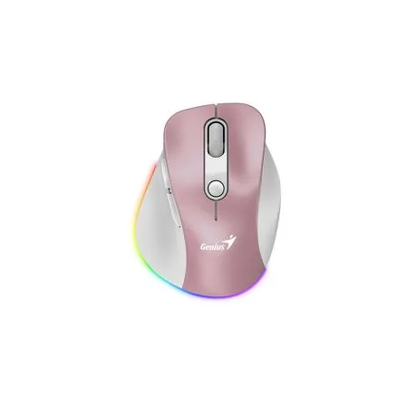 MOUSE GENIUS ERGO 9000S PRO 2.4GHZ+BT ROSA