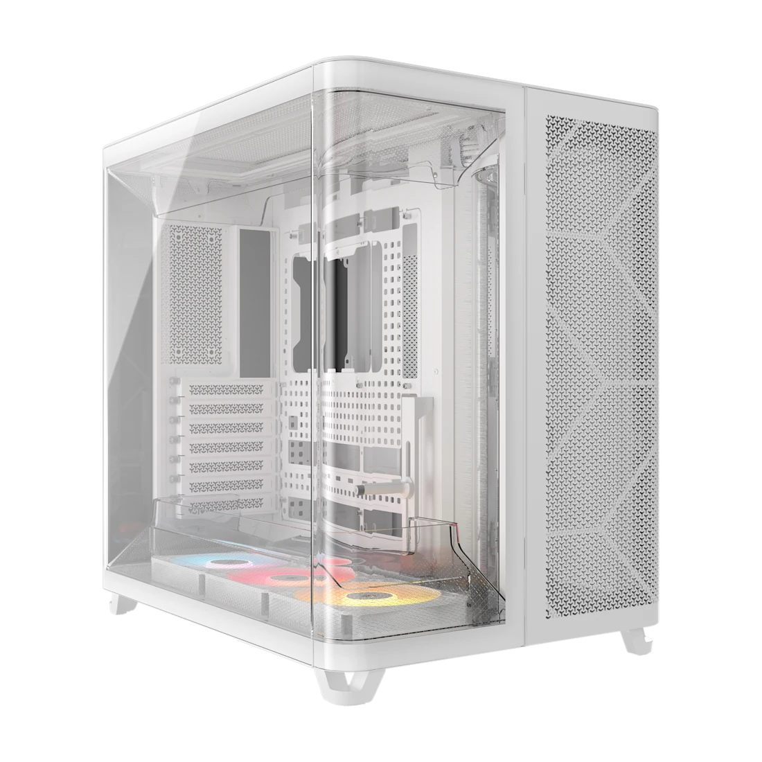 Gabinete Corsair AIR 5400 RS ARGB Mid-Tower TG White (6563)