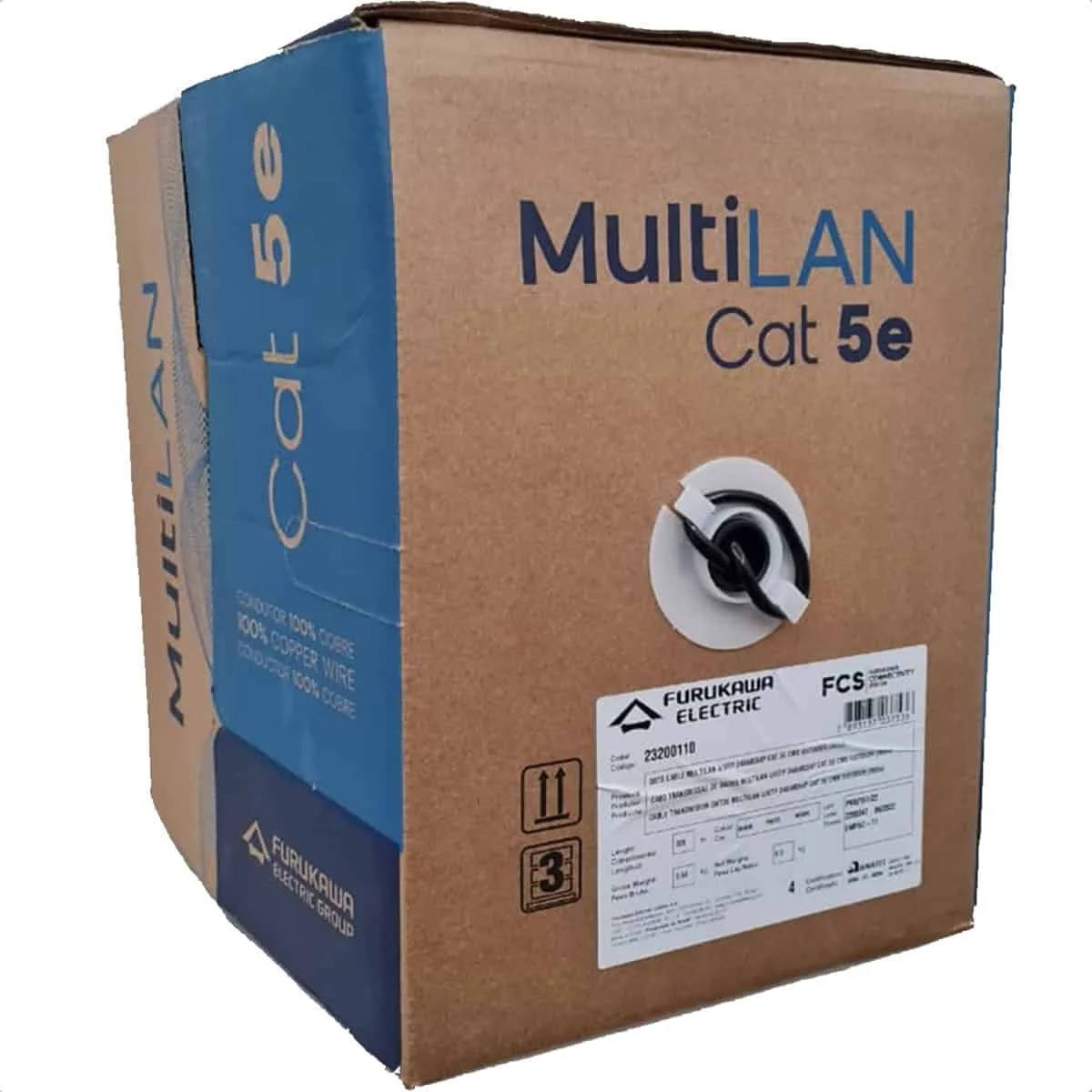 CABLE UTP CAT.5E 305MTS FURUKAWA EXTERIOR CMX (I)