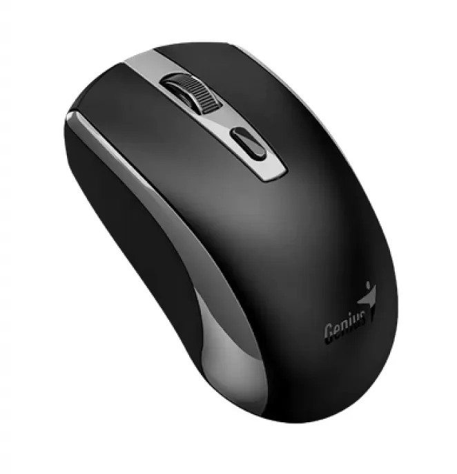 MOUSE GENIUS ECO-8150 BLACK WIRELESS RECARGABLE