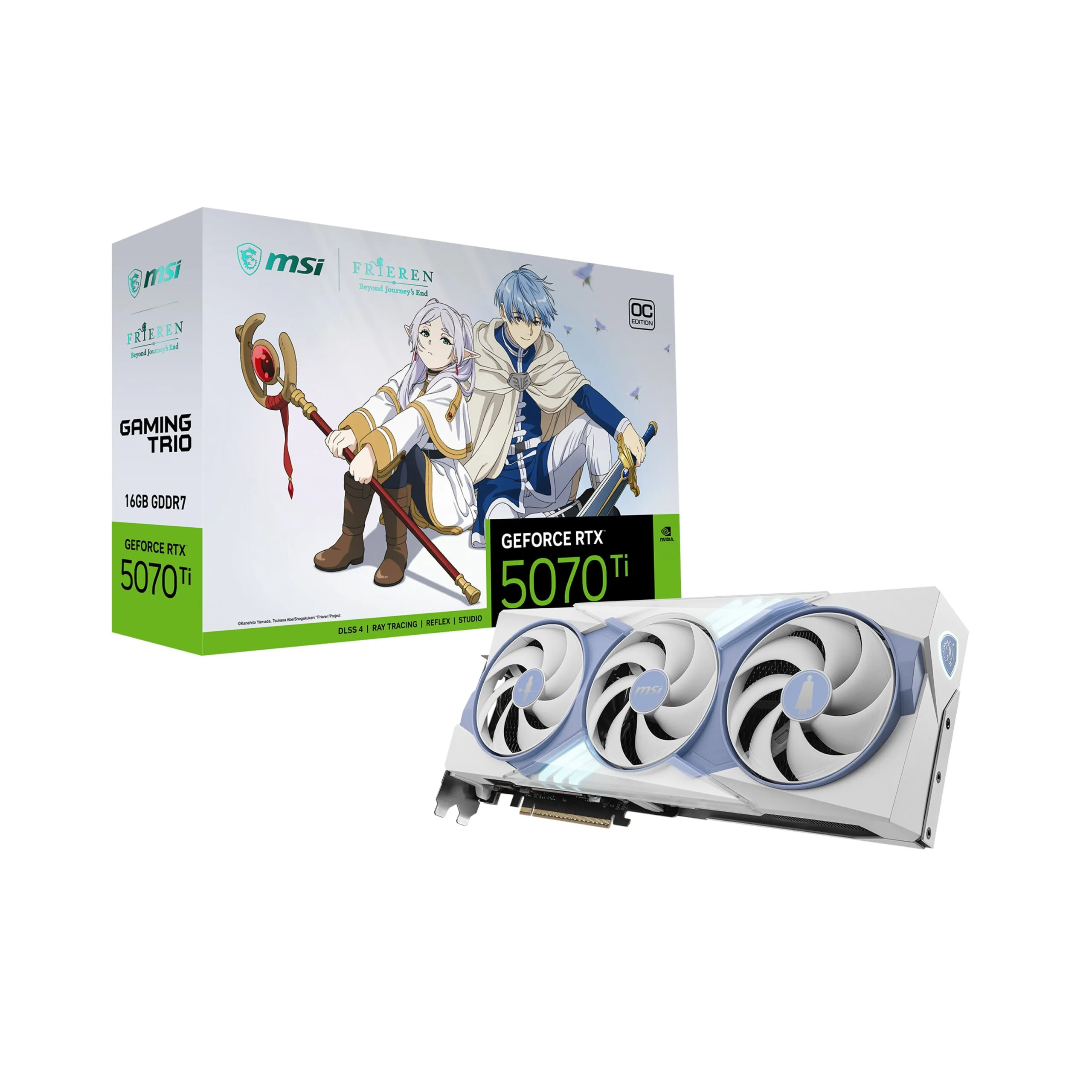 PLACA DE VIDEO MSI NVIDIA GEFORCE RTX 5070 TI 16G FRIEREN EDITION OC