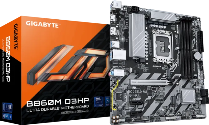 MOTHERBOARD GIGABYTE B860M D3HP LGA1851 DDR5 MATX
