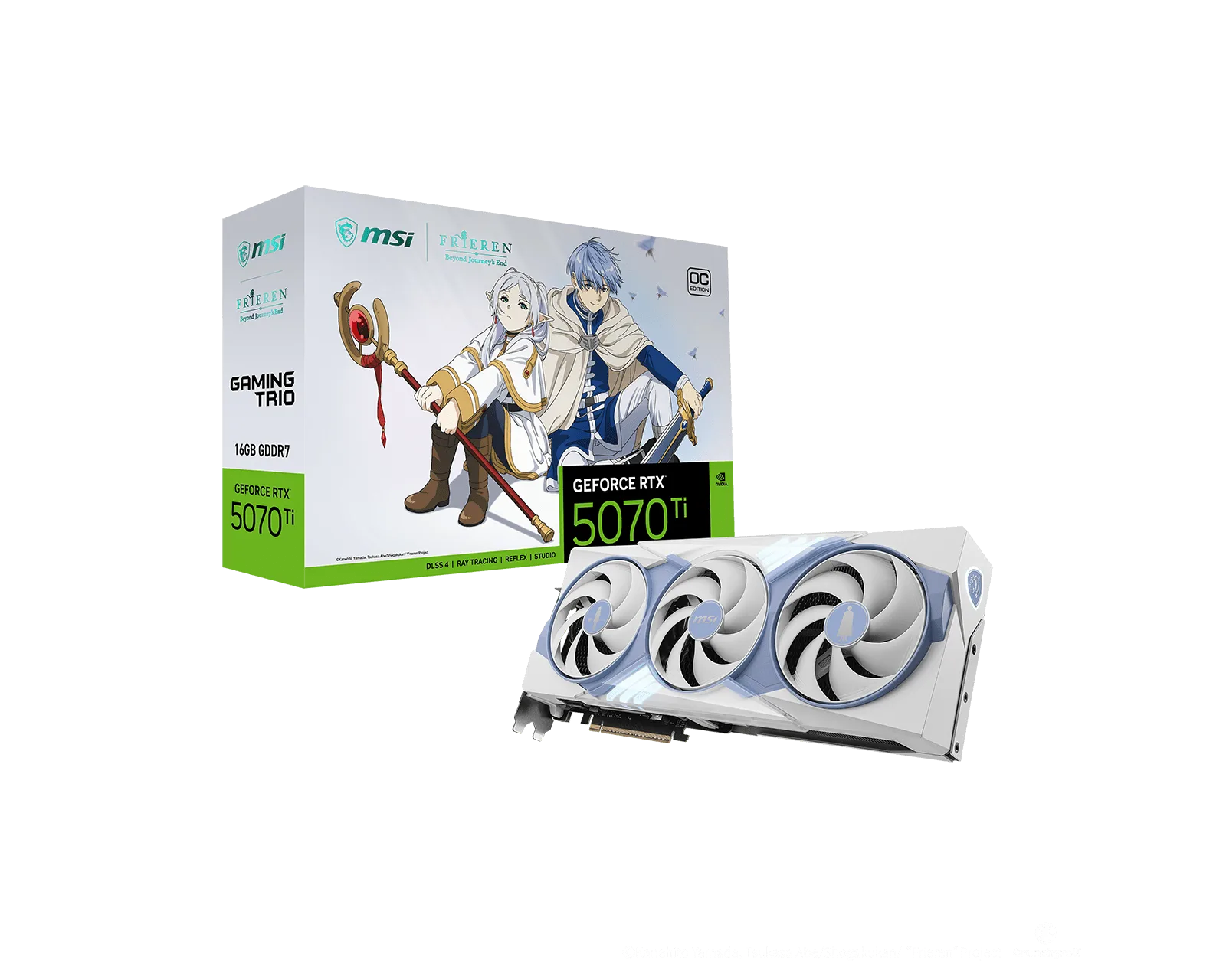 VGA 16GB RTX 5070 TI MSI FRIEREN EDITION OC
