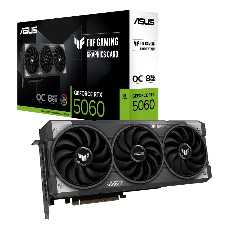 VGA 8GB RTX 5060 ASUS TUF GAMING OC GDDR7