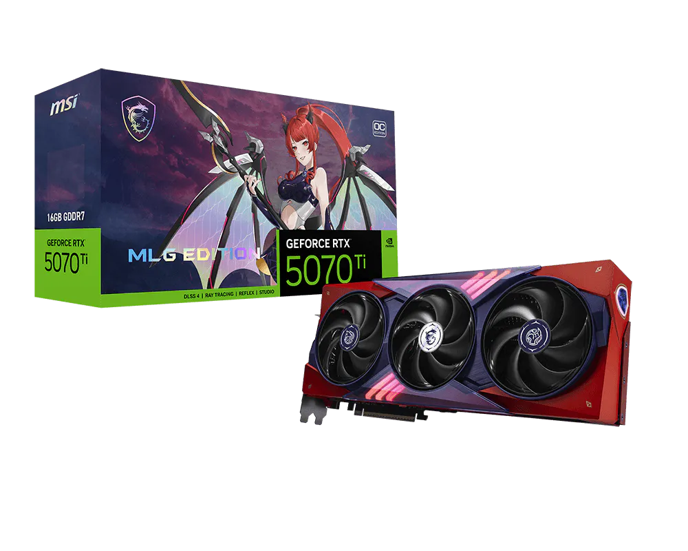 VGA MSI GEFORCE RTX 5070 TI 16G MLG EDITION OC (0088)