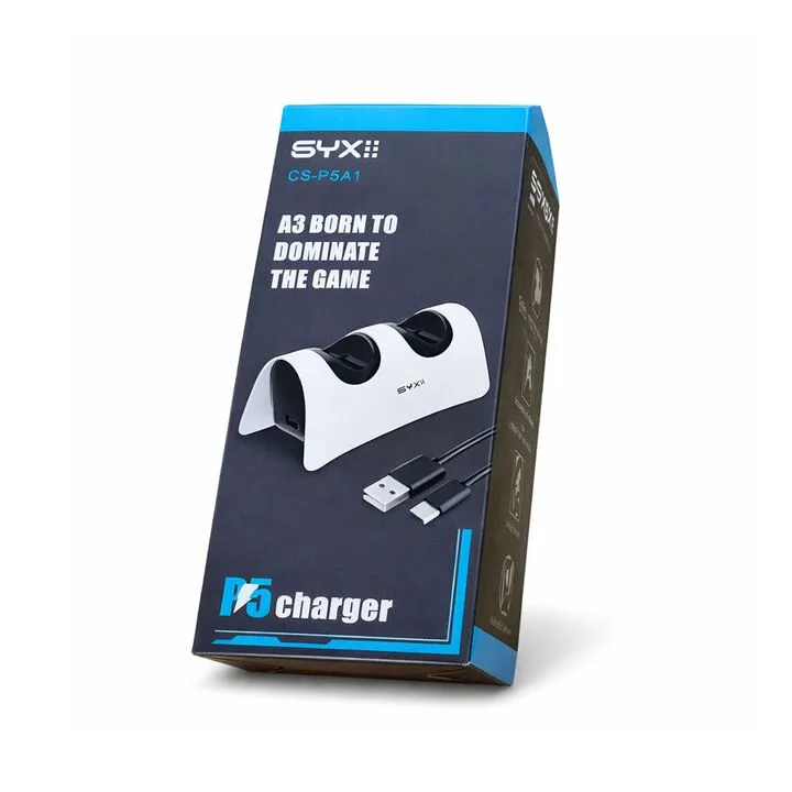 CARGADOR JOYSTICK PS5 TYPE-C SYX