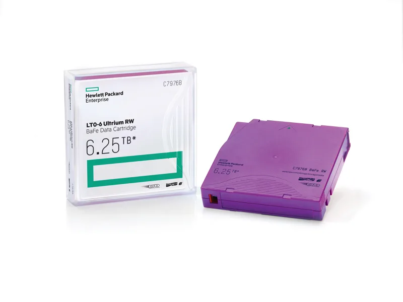 LTO-6 HPE ULTRIUM 6.25TB RW DATA CARTRIDGE